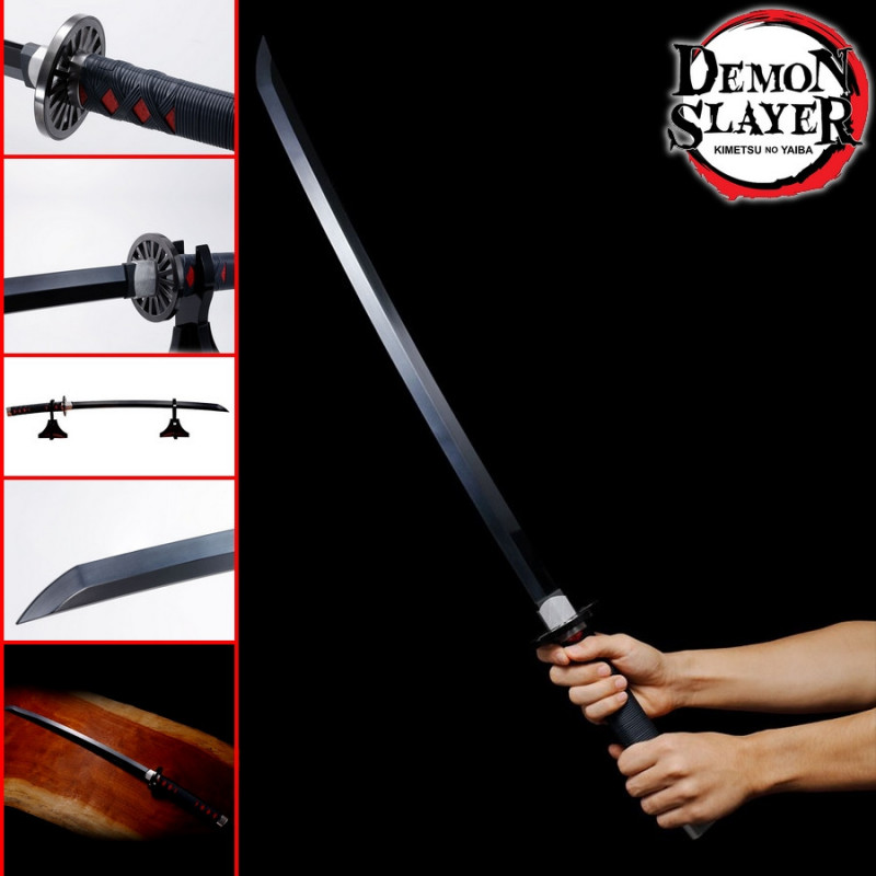 DEMON SLAYER Réplique Nichirin Sword Tanjiro Kamado Proplica Bandai DEMON SLAYER Réplique Nichirin Sword Tanjiro Kamado Proplica Bandai