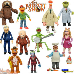  MUPPETS SHOW Figurines The Muppets Select Best Of série 1 & 2 Diamond Select