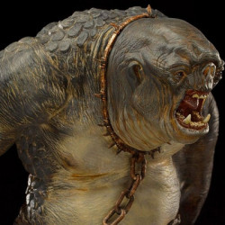 LE SEIGNEUR DES ANNEAUX Statue Cave Troll BDS Art Scale Deluxe Iron Studios