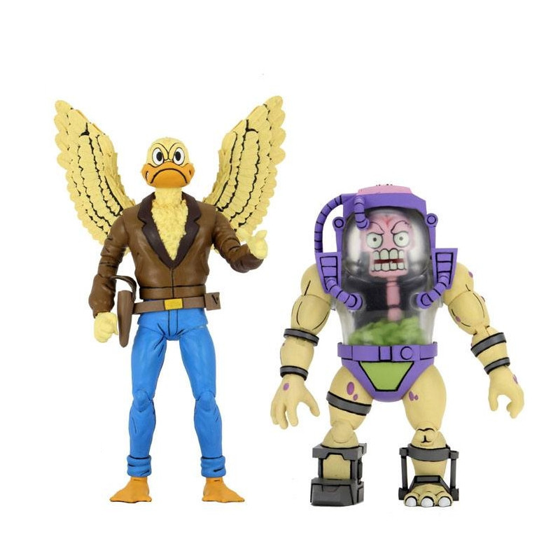 TORTUES NINJA Pack Figurines Ace Duck & Mutagen Man Neca TORTUES NINJA Pack Figurines Ace Duck & Mutagen Man Neca