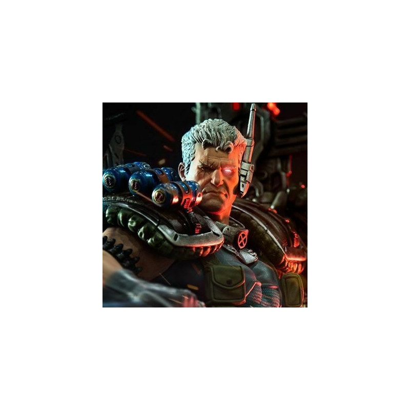 Statue Cable CCXP Event Exclusive Iron Studios Statue Cable CCXP Event Exclusive Iron Studios