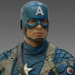 MARVEL STUDIOS Statue Captain America CCXP Event Exclusive Art Scale Deluxe Iron Studios
