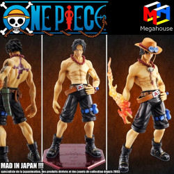  ONE PIECE figurine Portgas D. Ace P.O.P 1.5 Limited Edition Megahouse