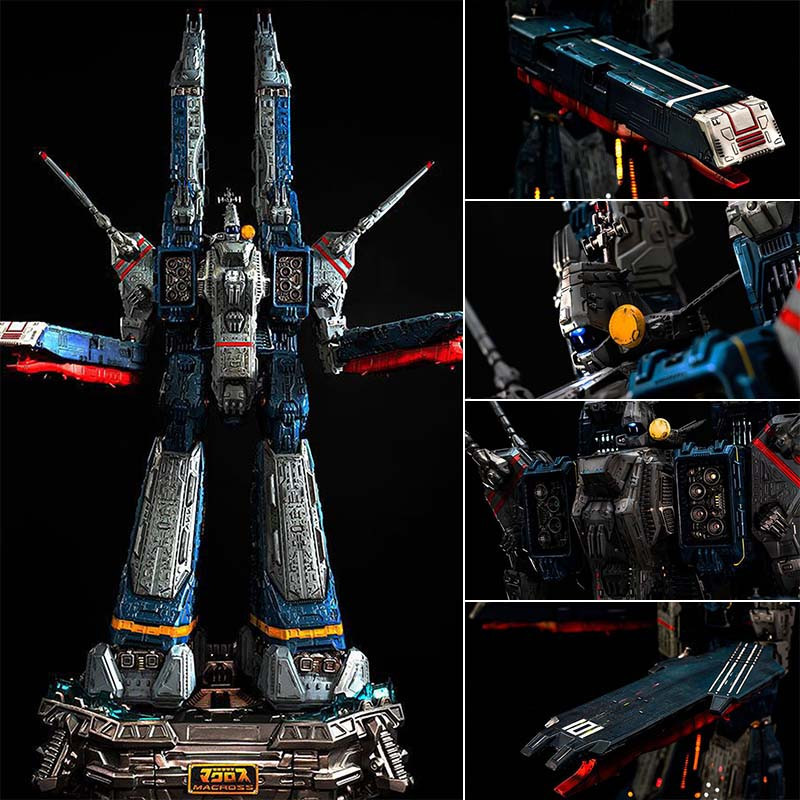 ROBOTECH MACROSS Statue SDF1 Kids Logic