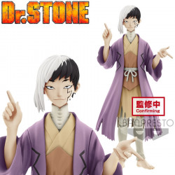  Dr STONE Figurine Asagiri Gen Figure of Stone World Banpresto