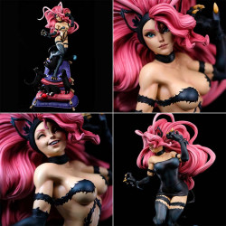  DARKSTALKERS Statue Felicia Black Capcom’s HMO