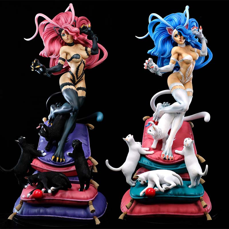 DARKSTALKERS Bundle Felicia Black & White Capcom’s HMO DARKSTALKERS Bundle Felicia Black & White Capcom’s HMO