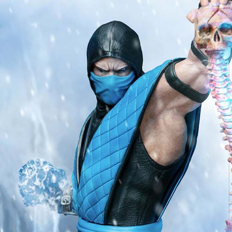 MORTAL KOMBAT Statue Sub-Zero Art Scale Iron Studios