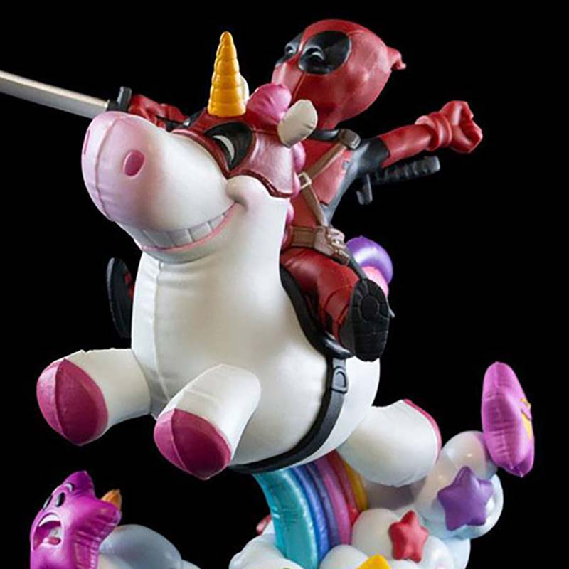 MARVEL Figurine Q-Fig Max Elite Deadpool x Unicorn Quantum Mechanix MARVEL Figurine Q-Fig Max Elite Deadpool x Unicorn Quantum Mechanix