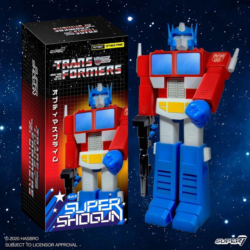 TRANSFORMERS Figurine Super Shogun Optimus Prime Super7 TRANSFORMERS Figurine Super Shogun Optimus Prime Super7