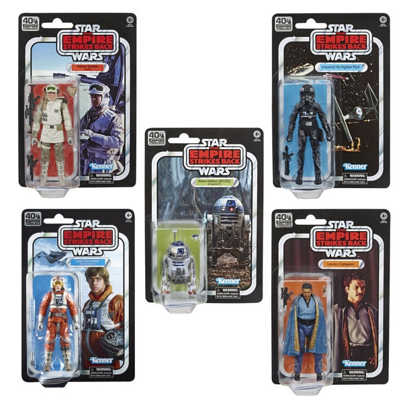 STAR WARS Episode V Black Series 40th Anniversary 2020 Wave 2 Hasbro STAR WARS Episode V Black Series 40th Anniversary 2020 Wave 2 Hasbro