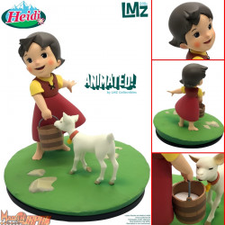  HEIDI Statue Heidi & Blanchette LMZ Collectibles