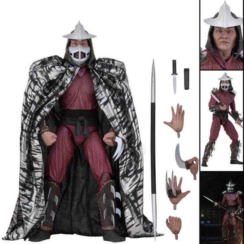TORTUES NINJA figurine 14 Shredder 1990 Movie Version Neca