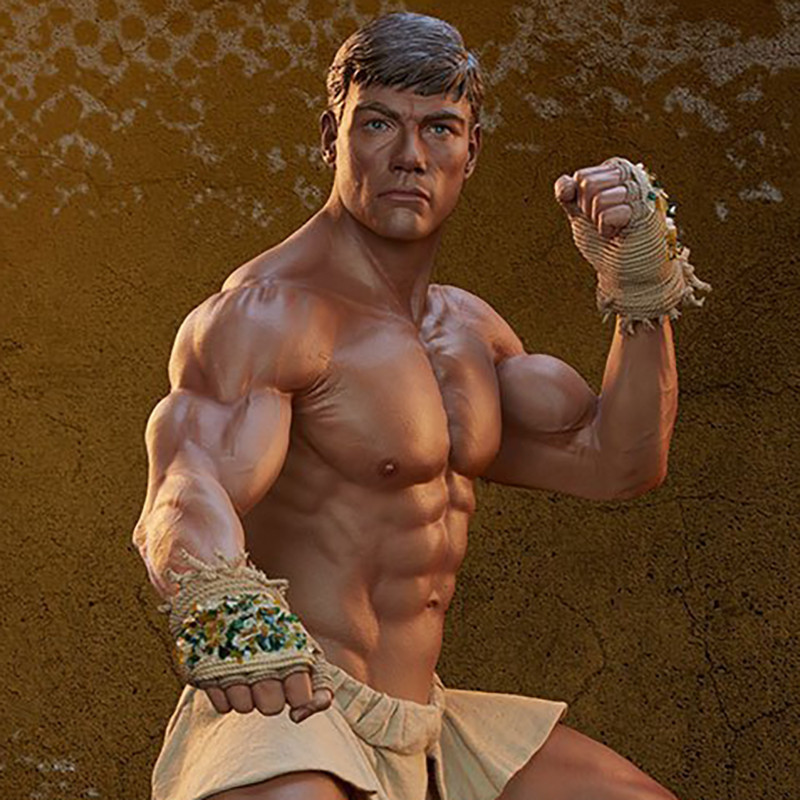 JEAN CLAUDE VAN DAMME Statue JCVD Muay Thai Tribute Premium Collectibles Studio