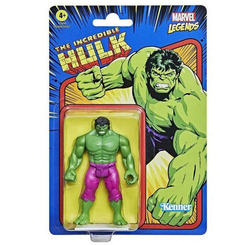 MARVEL LEGENDS Figurine Hulk Kenner Retro Series Hasbro MARVEL LEGENDS Figurine Hulk Kenner Retro Series Hasbro