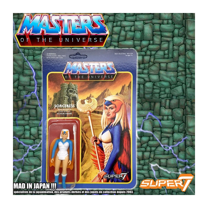Figurine Super7 - Sorceress - Les Maîtres De L'Univers - Neuve Sous Blister