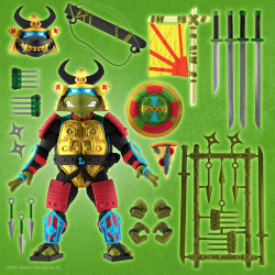 TORTUES NINJA Figurine Ultimates Leonardo The Sewer Samurai Super7