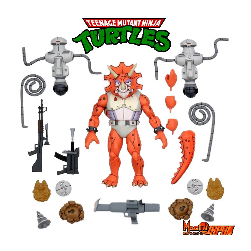 Pack 3 Figuras Triceraton Y Roadkill Rodney Car - Comprar Figuras Y Muñecos Tortugas Ninja En