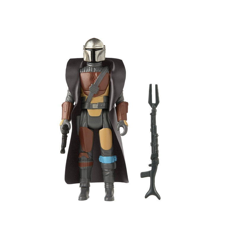 STAR WARS The Mandalorian Retro Collection Figurine Din Djarin Hasbro