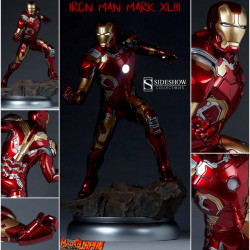  AVENGERS Statue Iron Man Mark XLIII Maquette Sideshow