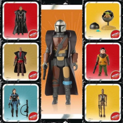 STAR WARS The Mandalorian Figurines Retro Collection 2021