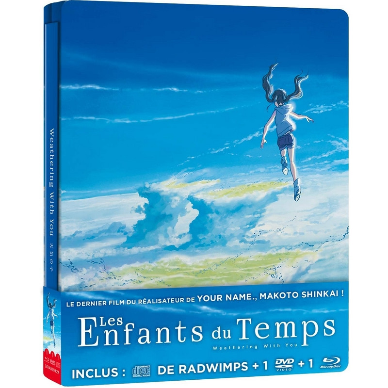LES ENFANTS DU TEMPS Edition Steelbook combo Blu-ray + DVD LES ENFANTS DU TEMPS Edition Steelbook combo Blu-ray + DVD