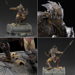  LE SEIGNEUR DES ANNEAUX Statue Armored Orc BDS Art Scale Iron Studios