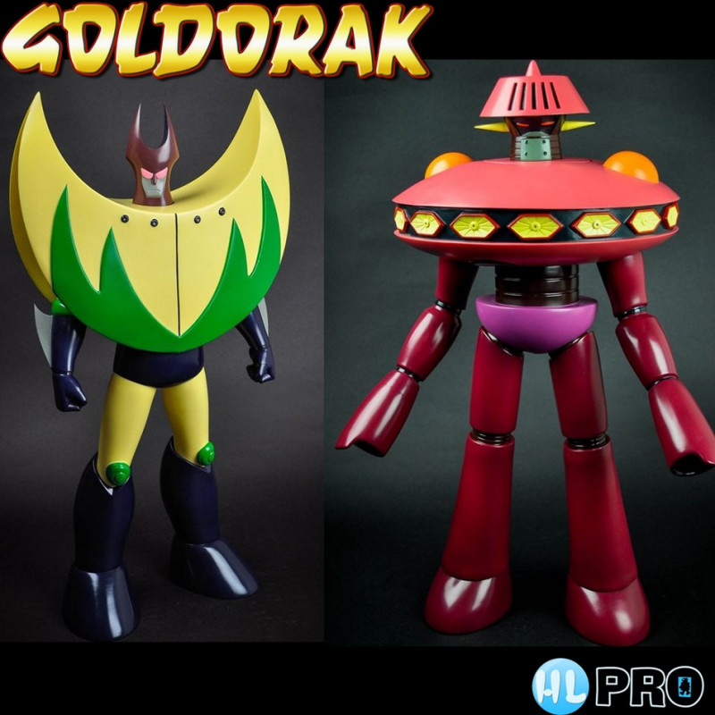 GOLDORAK Pack Golgoths Muro Muro & Gisu Gisu HL PRO GOLDORAK Pack Golgoths Muro Muro & Gisu Gisu HL PRO