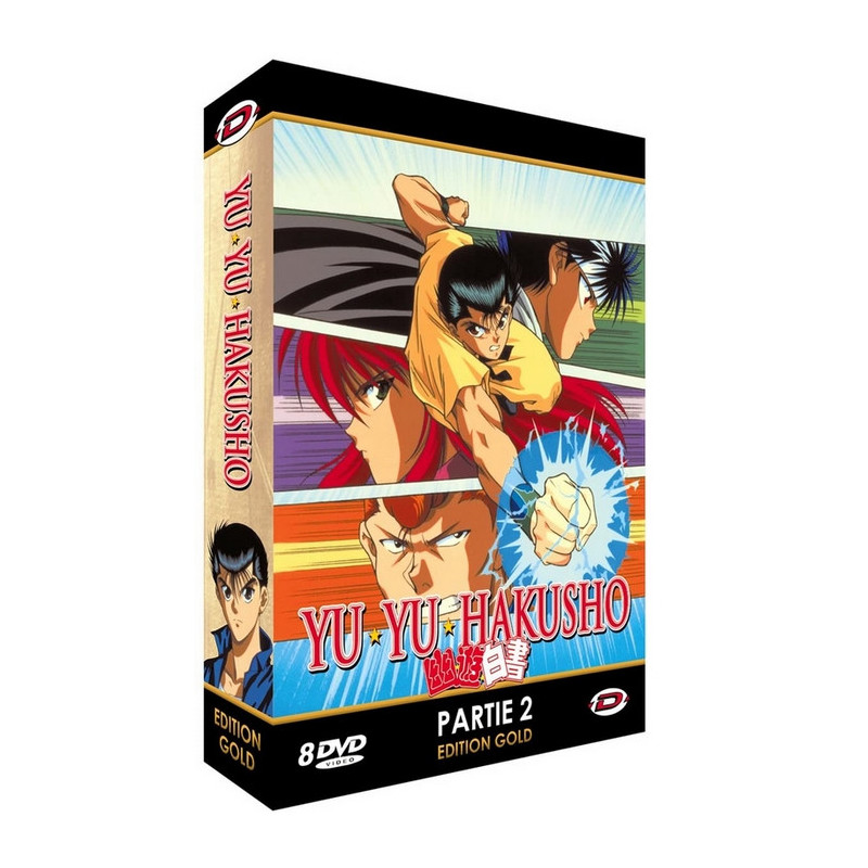 YU YU HAKUSHO Partie 2 Coffret DVD Edition Gold + Livret