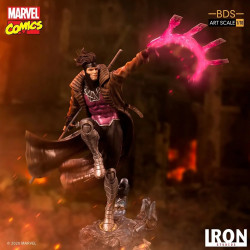 MARVEL COMICS Statuette Gambit BDS Art Scale Gambit Iron Studios