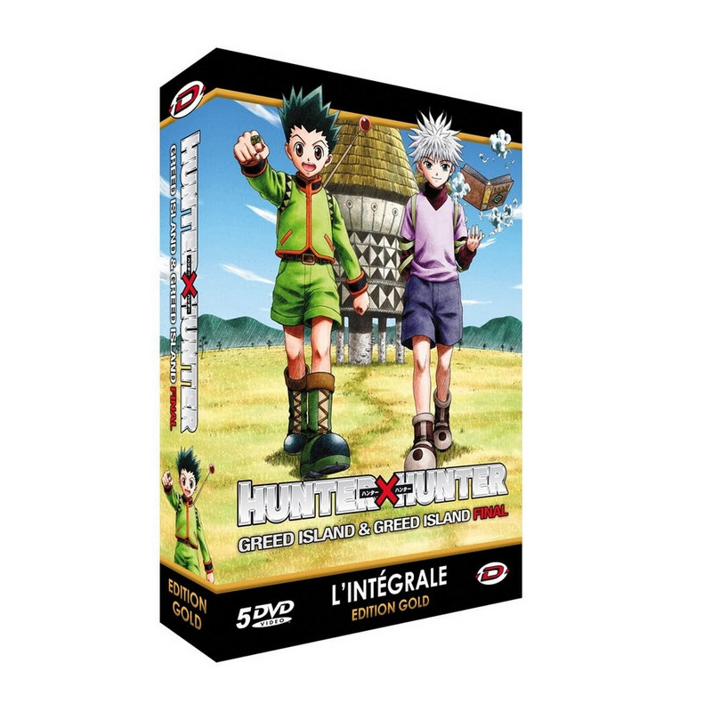 HUNTER X HUNTER Greed Island & Greed Island Final Coffret DVD Edition Gold