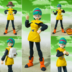  DRAGON BALL Z SH Figuarts Bulma Journey To Namek Bandai