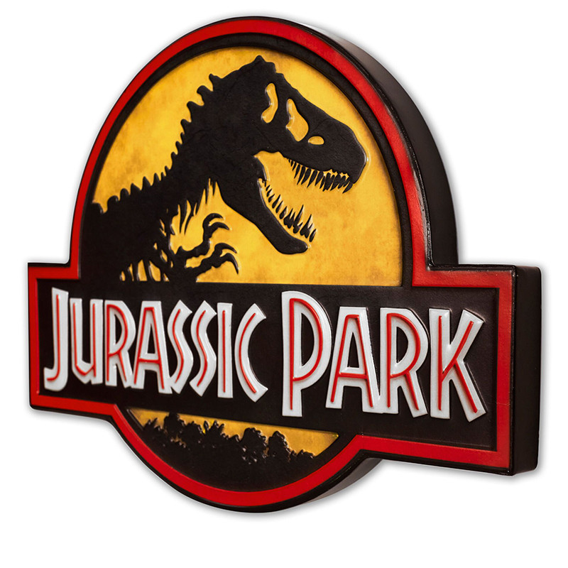 JURASSIC PARK Metal sign Logo Doctor Collector JURASSIC PARK Metal sign Logo Doctor Collector