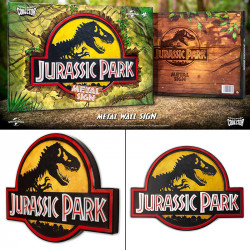  JURASSIC PARK Metal sign Logo Doctor Collector