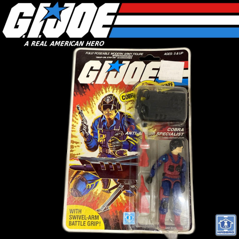 GI JOE Blister Scrap-Iron Hasbro GI JOE Blister Scrap-Iron Hasbro