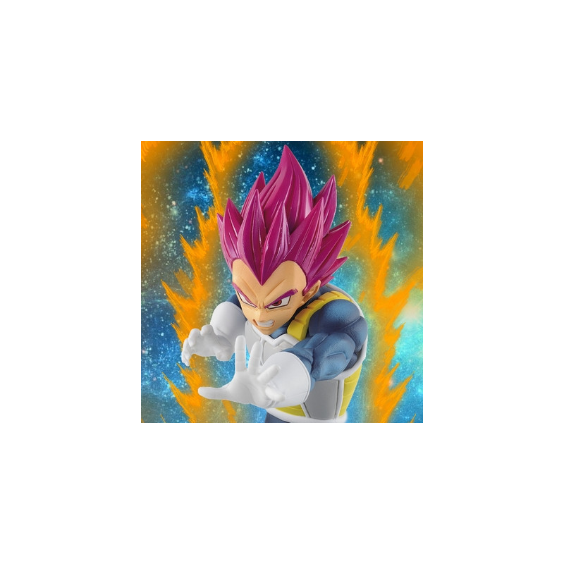 DRAGON BALL SUPER Figurine Vegeta SSJ God Chosenshi Retsuden II Banpresto DRAGON BALL SUPER Figurine Vegeta SSJ God Chosenshi Retsuden II Banpresto