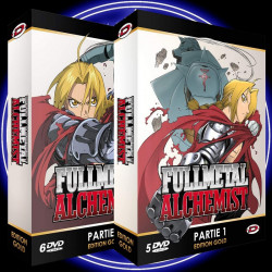 FULLMETAL ALCHEMIST Intégrale DVD Edition Gold