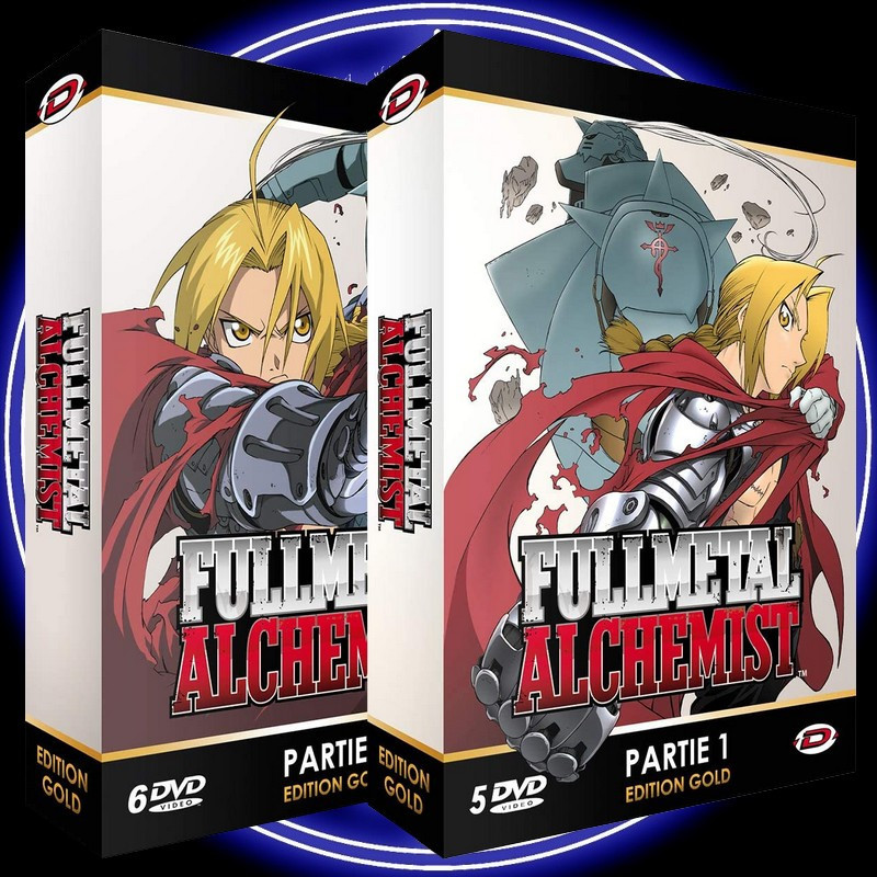 FULLMETAL ALCHEMIST Intégrale DVD Edition Gold FULLMETAL ALCHEMIST Intégrale DVD Edition Gold