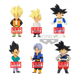 DRAGON BALL Z Figurines WCF Chibi Extra Costume Banpresto