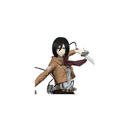 Figurine Mikasa Ackerman 31cm - L'Attaque Des Titans (Shingeki No Kyojin) - De Luxe