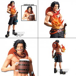  ONE PIECE Figurine Portgas D. Ace Grandista Nero Banpresto