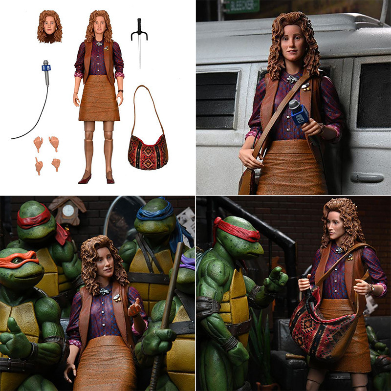TORTUES NINJA Figurine April O’Neil 1990 Movie Version Neca