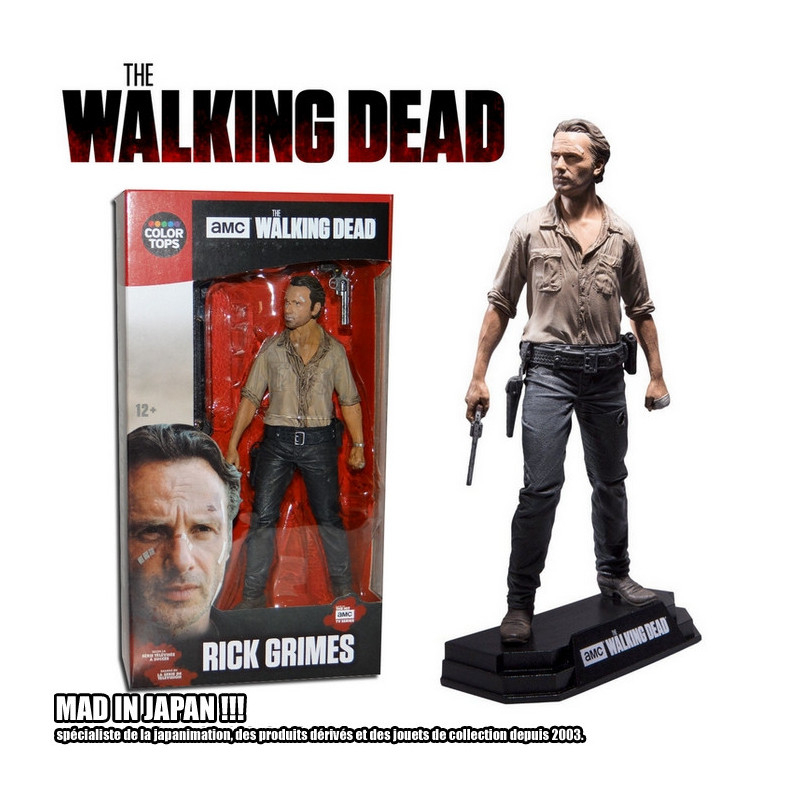Figurine Rick Grimes 25 Cm – The Walking Dead – McFarlane Toys – Neuve Sous Blister