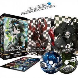  BLACK ROCK SHOOTER Coffret DVD Série Intégrale + Film Pilote Edition Gold