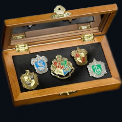 HARRY POTTER Coffret Pin's Maisons de Poudlard Noble Collection