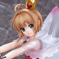 CARDCAPTOR SAKURA Statuette Sakura Kinomoto Rocket Beat Version Wing