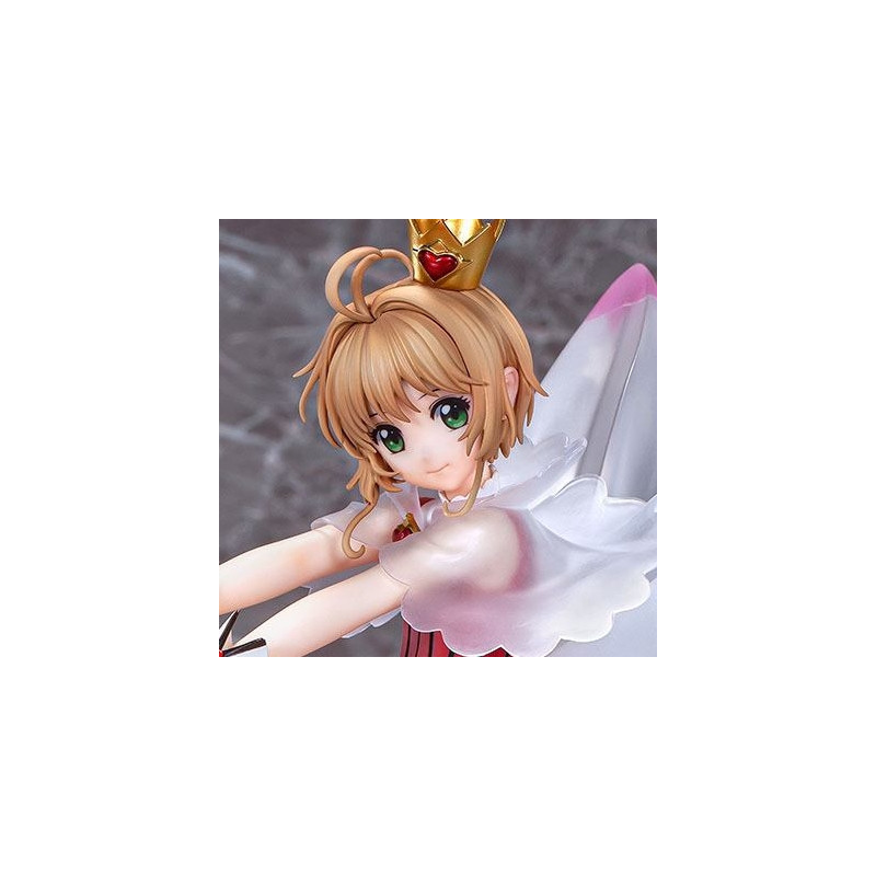 CARDCAPTOR SAKURA Statuette Sakura Kinomoto Rocket Beat Version Wing