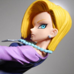 DRAGON BALL Z figurine Android 18 Scultures Budokai 6 Banpresto