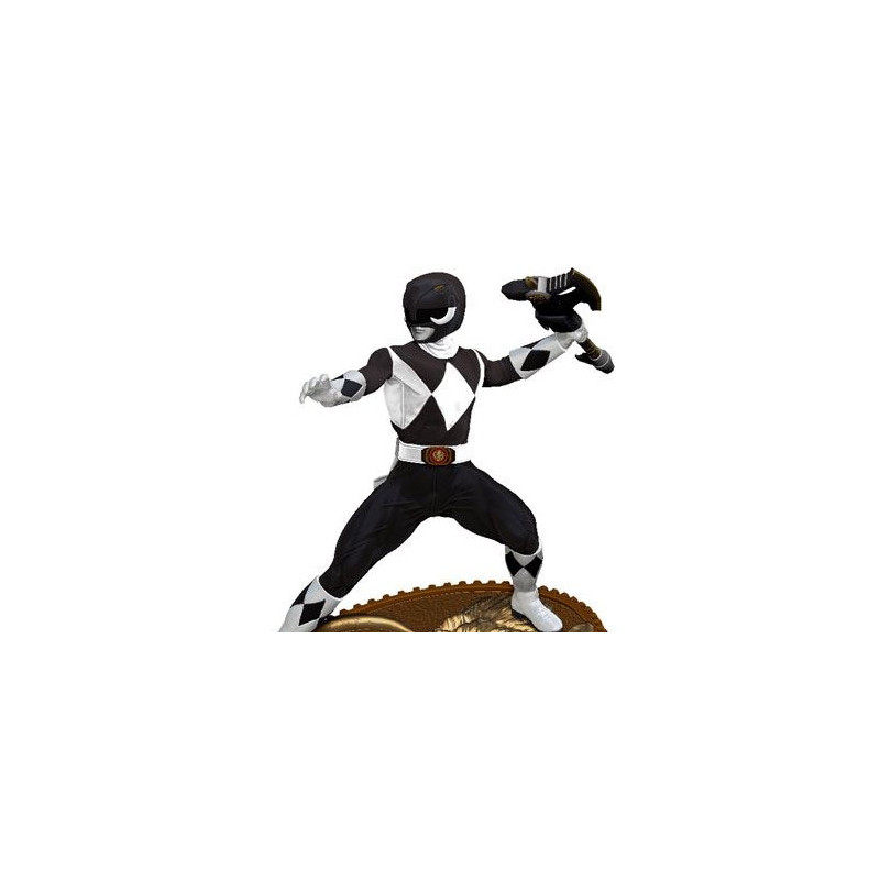 Mighty Morphin Power Rangers Statuette Black Ranger PCS Collectibles Mighty Morphin Power Rangers Statuette Black Ranger PCS Collectibles