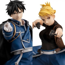 FULLMETAL ALCHEMIST Figurines Roy Mustang & Liza Hawkeye Precious G.E.M. Megahouse